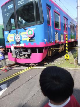 京阪電車のイベントに行ってきました。｜「ポピー」　（京都府八幡市の花キューピット加盟店 花屋）のブログ