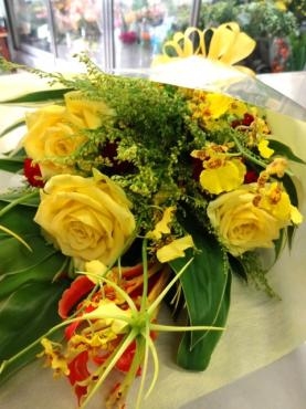 米寿のお祝いの花束｜「ポピー」　（京都府八幡市の花キューピット加盟店 花屋）のブログ