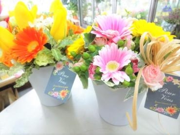 春の花贈り｜「ポピー」　（京都府八幡市の花キューピット加盟店 花屋）のブログ