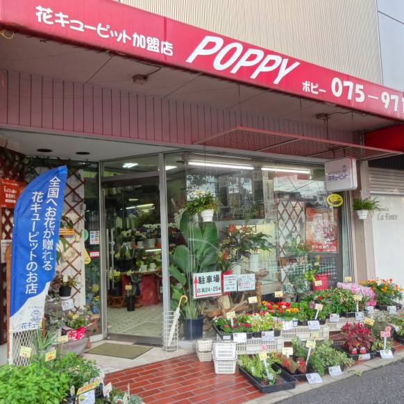 「ポピー」　（京都府八幡市）の花屋店舗写真1